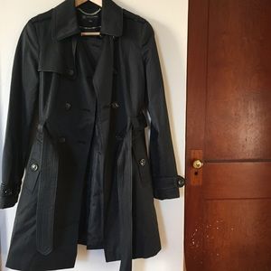 I.N.C. Black Trench Coat